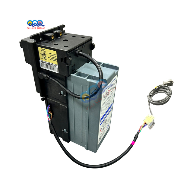 ICT A6 Bill Acceptor Metal Fish Table Rs232 Serial Cable ICT Bill Acceptor for Vending Machine