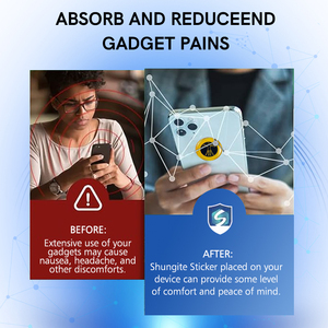 สติกเกอร์ป้องกันรังสี เทราเฮิร์ตซ์ ควอนตัมชิลด์ สติกเกอร์ป้องกัน EMF ป้องกันรังสีหูฟัง ชิปป้องกันรังสี - Product Image 5