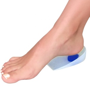 Coussin de talon en Gel de Silicone médical Super doux, coussin calcanéal, <span class=keywords><strong>éperon</strong></span>, ACHILLES, Absorption des chocs, semelle intérieure, HA00458 - Product Image 1
