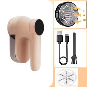 Rasoir électrique rechargeable pour tissu, <span class=keywords><strong>coupe</strong></span> <span class=keywords><strong>pull</strong></span>, lame remplaçable, affichage LED, pour vêtements, USB, voitures, extérieur - Product Image 3