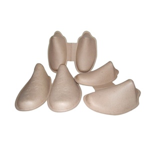 Semelles de chaussures en papier biodégradable, pas cher, en pulpe de papier pressée à chaud, forme de <span class=keywords><strong>chaussure</strong></span> en papier - Product Image 1