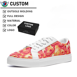 Zapatillas de Skate de Caña Baja Personalizables al por Mayor, Logotipo y Material Personalizados, OEM/ODM, Zapatillas Casuales para Uso Diario - Product Image 1