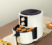 Friteuses à air numériques intelligentes mécaniques 5L 6L 7L 5.5L 7.5L, saines, faibles en gras, sans huile, minuterie intelligente, friteuse à air électrique