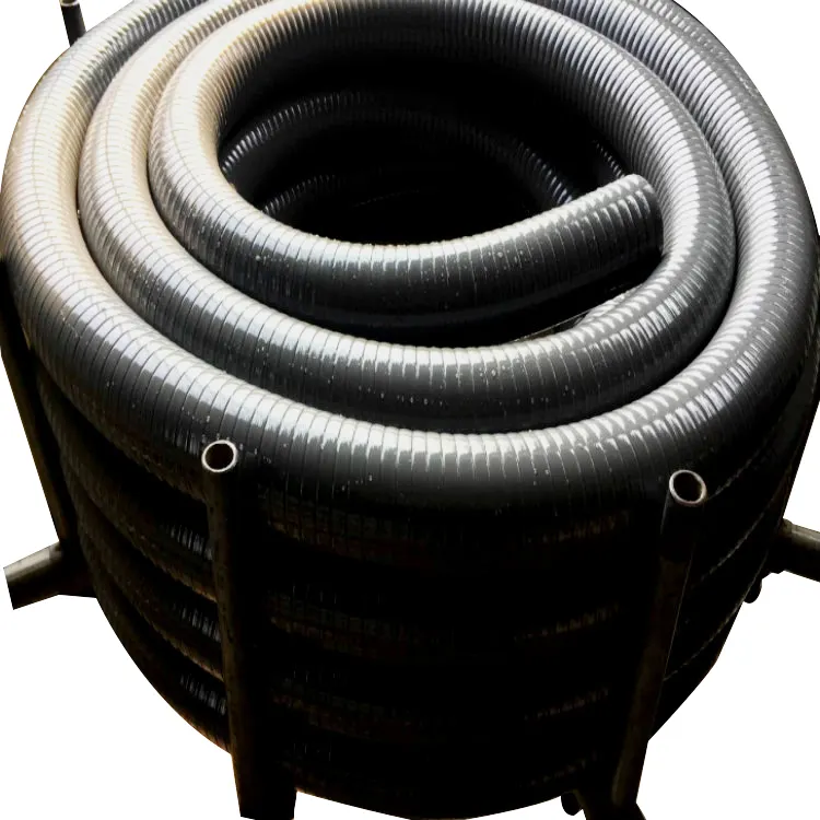 중국 공장 진공 골판지 유연한 수영장 튜브 파이프 산업용 진공 호스