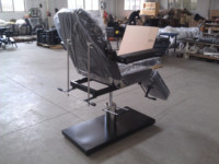 Table de massage hydraulique portable avec cadre métallique, hauteur réglable, dossier et repose-jambes pour institut de beauté, spa, hôtel, salle de sport