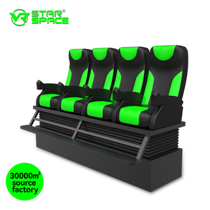 <span class=keywords><strong>Cinéma</strong></span> du simulateur 5D 7D 9D VR d'attraction du mouvement 4/8/10 de chaise de théâtre du fabricant 5/7/9D de machine de l'espace VR d'étoile de VR - Product Image 2
