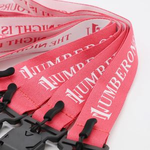 Custom Woven Fabric Neck Strap Heavy Duty Quick Release Buckle Metal Hook Keychain <b>Lanyards</b> Jacquard <b>Lanyards</b> - Product Image 4