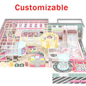 Equipo de Juegos Interior para Niños de Gran Capacidad con Estructuras Suaves Multijugador y Zonas Temáticas para Centros Comerciales Concurridos - Product Image 4