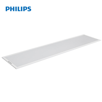 Luminaire de panneau LED pour salle de classe PHILIPS SP130S, prismatique, IP40, UGR19, Ra95, RG0, 50K heures, suspension, cadre en aluminium, PF0.95