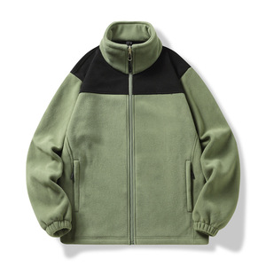 Men's Fleece Top <strong>Mid</strong> <strong>Layer</strong> for Skiing Waterproof Breathable Outdoor Fleece Coat Windproof Hiking Fleece Top - Product Image 3