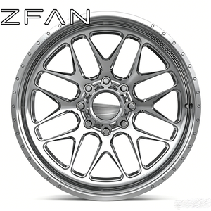 Zfan 6X139.7ล้อแม็กโครเมี่ยม6061-T6นูน20-30 "สำหรับ F150 Silverado <span class=keywords><strong>Ram</strong></span> 1500 Tundra Titan Sierra - Product Image 3