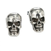 Bagues vintage pour hommes en acier inoxydable, style punk rétro classique antique, avec crâne et oiseau - Cadeau
