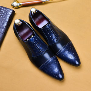 Mocasines Oxford de Cuero Genuino para Hombre, Estilo Italiano de Alta Gama, Hechos a Mano, Zapatos de Boda con Cierre Deslizante, Bordado Ligero Otoñal - Product Image 6