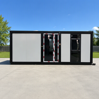 Casa Contenedor Modular Plegable Transpirable JUJIU Moderna de 20 Pies con Certificación CE para Uso en Tiendas, Hoteles, Oficinas y Villas
