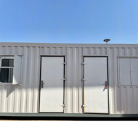 Casa Contenedor Modular Prefabricada Portátil de 40 pies, Panel Sándwich, Colores Personalizados, Instalación Rápida, Diseño Moderno, ISO9001, para Escuelas y Hoteles