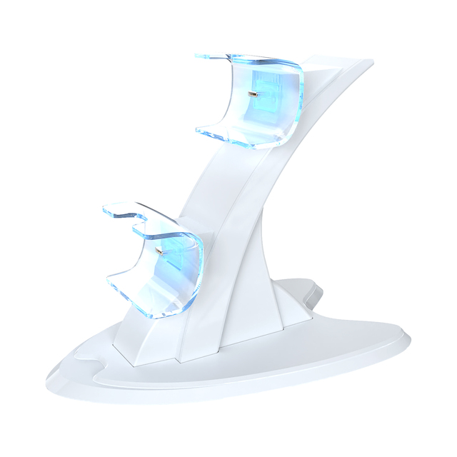 YXF Dual USB Handle Fast Charging Dock Station 5V Output ABS Material Stand Charger for Controller