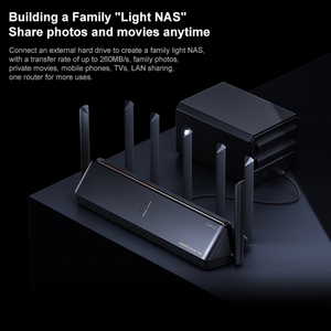 Meilleur prix Routeur WiFi Xiaomi original BE7000 Amplificateur de signal indépendant 8 canaux avec 1 Go de mémoire - Product Image 3