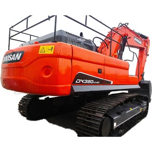 Excavadora de cadenas Doosan DX380LC usada de alta eficiencia, 38 toneladas, marca coreana, certificado CE, motor y bomba de alto rendimiento para excavación. - Product Image 4