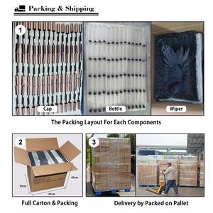 Vente en gros de tubes à gloss à lèvres élégants, en verre, avec étiquette personnalisée, emballage de gloss à lèvres personnalisé, contenants de gloss à lèvres sur mesure - Product Image 6