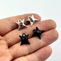 1 Pièce Gothique DIY Bijoux Femmes Nail Ball Pendentif Charm Punk Boucles d'oreilles Accessoires