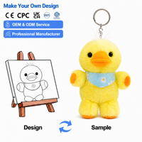 Jouet en peluche personnalisé, animaux en peluche super doux, porte-clés en peluche, sac à dos écologique pour enfants