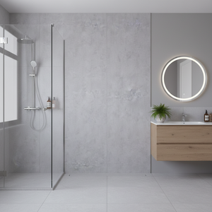 WOOJOOWELLBOARD Best-Selling Modern Design <b>Shower</b> Wall Panels Bathroom Waterproof Flame Eco-friendly Geometric Inspired Korea - Product Image 3
