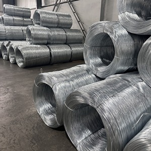 High Strength Hot Dipped Galvanized Steel Wire Smooth Flexible Anti Oxidation Loop Tie Wire for Welding Mesh <b>Chicken</b> Wire - Product Image 5
