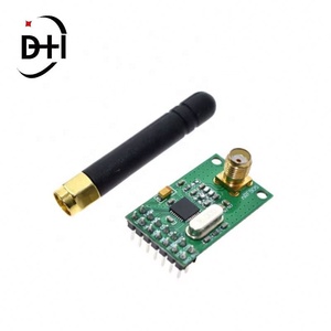 NRF905 โมดูลรับส่งสัญญาณไร้สายเครื่องส่งสัญญาณไร้สายบอร์ดรับสัญญาณ NF905SE พร้อมเสาอากาศ FSK GMSK 433 868 915 เมกะเฮิรตซ์ - Product Image 2