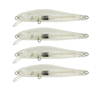 70S Unlackierter Minnow Wobbler Silent Angel köder 70mm 4,2g Magnetische Jerkbaits Langsam sinkender Köder Zip Baits Rigge 70 Bass köder - Product Image 1