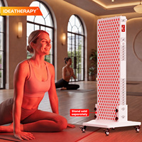 IDEATHERAPY OEM ODM Machine de luminothérapie LED PDT à certification complète, à quatre puces, avec application, panneau de luminothérapie infrarouge et rouge
