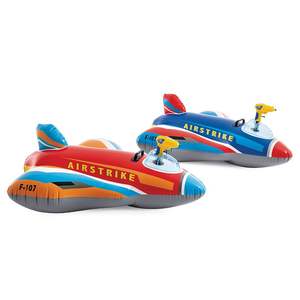 <span class=keywords><strong>INTEX</strong></span> 57531 <span class=keywords><strong>JET</strong></span> FIGHTER RIDE-ON Flotteur de piscine pour enfants, jouet gonflable <span class=keywords><strong>Jet</strong></span> Fighter avec pistolet à <span class=keywords><strong>eau</strong></span> intégré, 1 poignée robuste - Product Image 2
