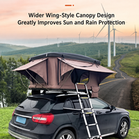 Carpa de Techo Automática de Aleación de Aluminio para 3 Personas, para SUV, Camping Todoterreno, Sin Necesidad de Instalación, Doble Capa, Tela Oxford 600D