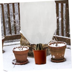 <b>Plant</b> Protection Winter Frost Protection <b>Cover</b> Winter Protection for <b>Plants</b> with Drawstring Zip - Product Image 4