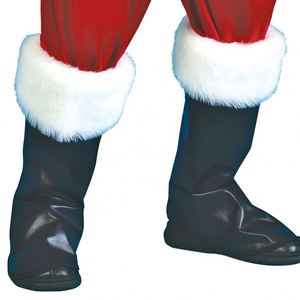 Disponible en Stock, Disfraz de Santa Claus de Tela de Felpa para Hombre, Disfraz de 7 Piezas para Adultos, Juego de Roles de Pascua - Product Image 6
