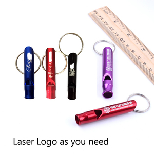 Thêm ánh sáng lớn nhôm còi mạnh mẽ móc chìa khóa cho Cắm Trại Đi Bộ Đường Dài săn bắn thể thao ngoài trời tình huống khẩn cấp - Product Image 4