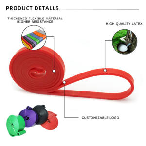 कस्टम लोगो भारी शुल्क लंबे पुल-अप बैंड ने जिम कसरत और ताकत प्रशिक्षण के लिए लेटेक्स प्रतिरोध अभ्यास हिप बैंड स्थापित किया - Product Image 6