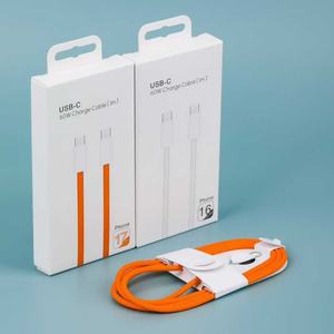 Cable <span class=keywords><strong>USB</strong></span> <span class=keywords><strong>C</strong></span> a <span class=keywords><strong>C</strong></span> <span class=keywords><strong>Tipo</strong></span> <span class=keywords><strong>C</strong></span> de 3.3 Pies, Color Naranja, 60W, para <span class=keywords><strong>iPhone</strong></span> 17, 16, 15, <span class=keywords><strong>14</strong></span> Pro Max, 17 Air, Cable <span class=keywords><strong>Tipo</strong></span> <span class=keywords><strong>C</strong></span> - Product Image 5