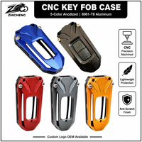 Étui pour clé télécommande de moto, en aluminium anodisé CNC, Anti-corrosion, coque de protection universelle Durable, pour vélo électrique