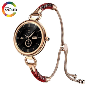 Definite W11 <b>Smart</b> Watch 1.19AMOLED Screen IP68 Waterproof 185mAh Battery Heart Rate Female Menstrual Cycle for IOS Android - Product Image 1