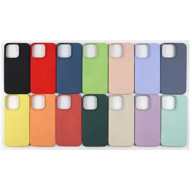 Coques de téléphone en silicone liquide pour tous les types de design de luxe de téléphone pour Samsung Iphone personnalisé pour les femmes marque de créateur de mode