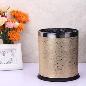 Cubo de basura comercial Cubo de basura Elegante Moderno Respetuoso del medio ambiente Capacidad duradera Contenedor de plástico Centro comercial Área pública - Product Image 2