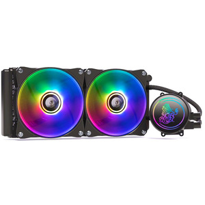 Ordinateur de bureau CPU refroidisseur d'eau radiateur ARGB 120cm ventilateur de refroidissement ventilateurs dissipateurs de chaleur boîtier d'ordinateur RGB <span class=keywords><strong>QL120</strong></span> PC Support en aluminium 12W - Product Image 3