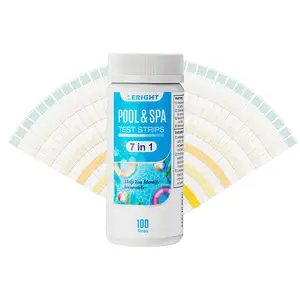 Bandelettes de test de pH de piscine 7 en 1