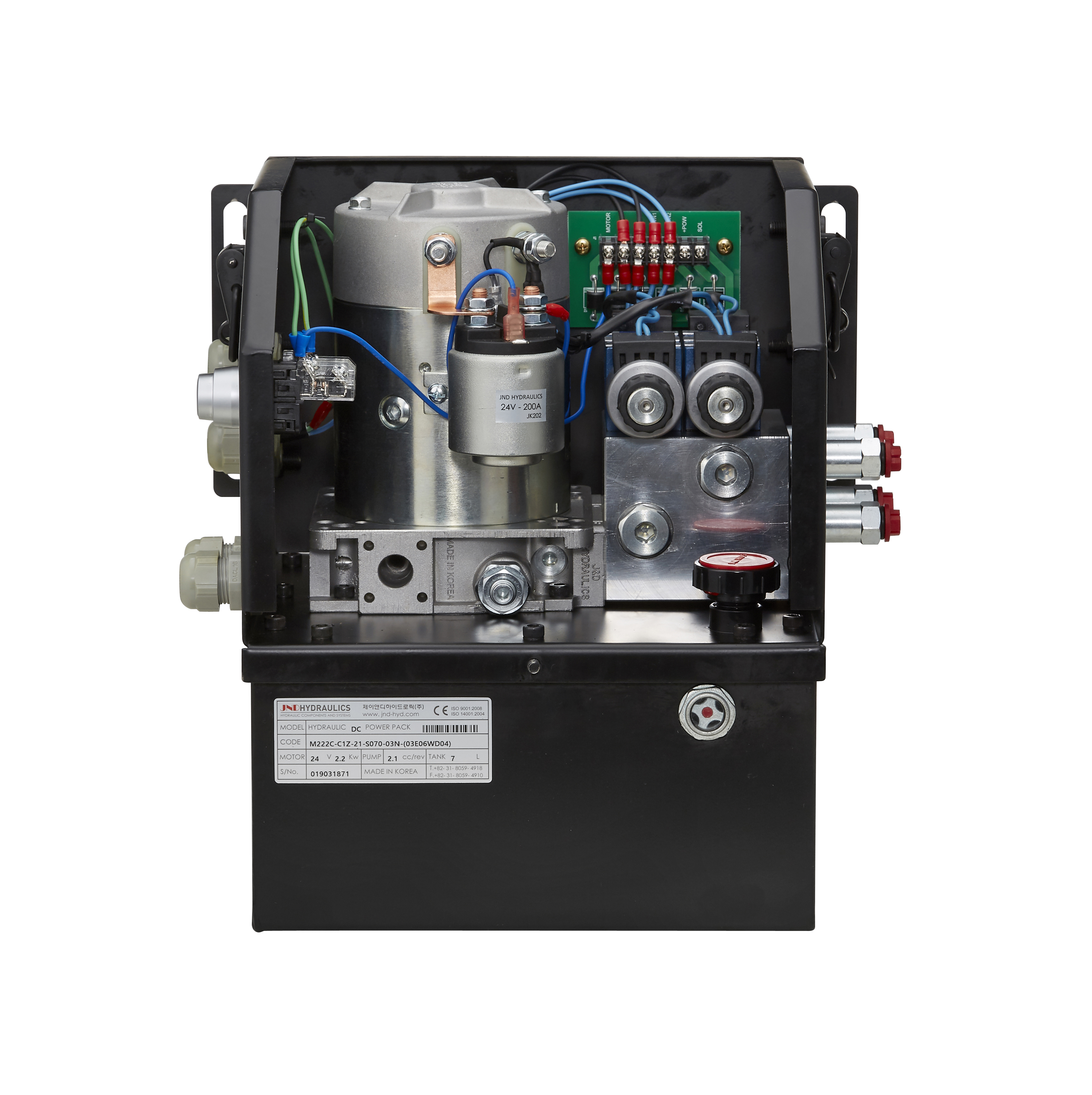 hydraulic power unit tank