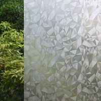 Película de privacidad para ventana 3D moderna, revestimientos de vidrieras decorativos esmerilados, autoadhesivo adhesivo estático para decoración de apartamentos