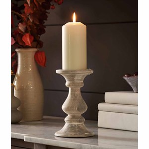 Bougeoir en bois de manguier pour centre de table Décoration Candélabre de haute qualité avec bougeoir à 5 bras Best-seller - Product Image 2