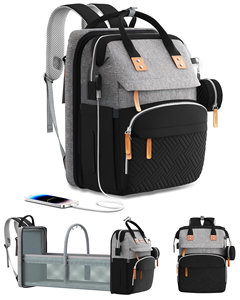 Bolsa Multifuncional para Bebé para Mamá y Papá, Mochila para Pañales con Cambiador - Product Image 5