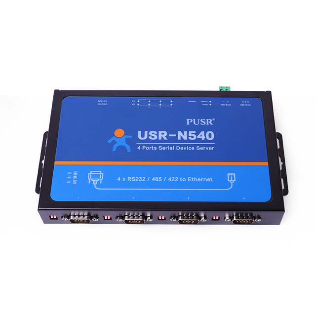 N540 RJ45 to Serial Port RS232 RS485 RS422 to Ethernet Converter Built-in Webpage Supported