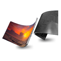 Módulo de Pantalla LED Flexible a Todo Color, Panel LED Flexible para Pantallas Curvas, Publicidad Creativa e Instalaciones Personalizadas