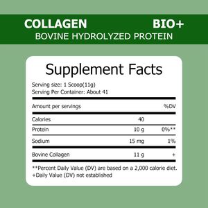 Colágeno Bio en Polvo de Marca Privada con Suplemento de Colágeno Bovino y Sodio para Apoyar los Huesos y las Articulaciones - Product Image 2